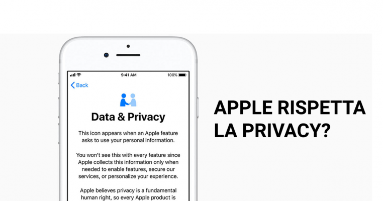 Apple rispetta la privacy