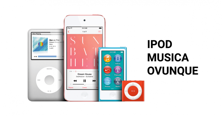 iPod musica per te ovunque