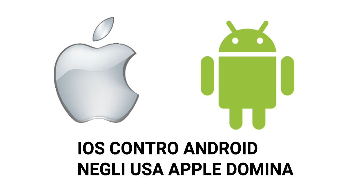 iOS contro Android negli USA Apple domina