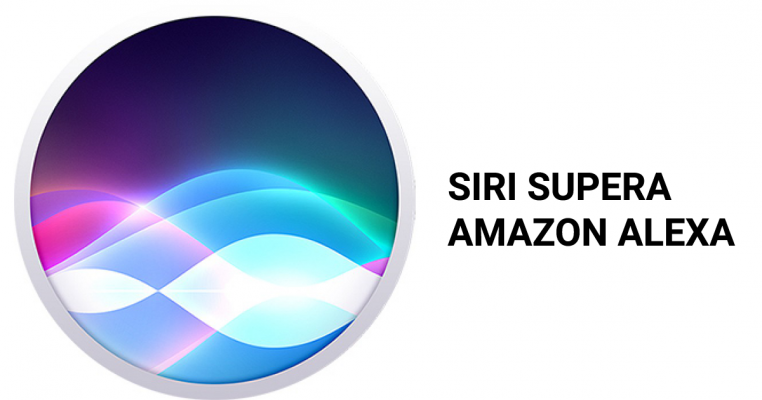 Siri supera Amazon Alexa