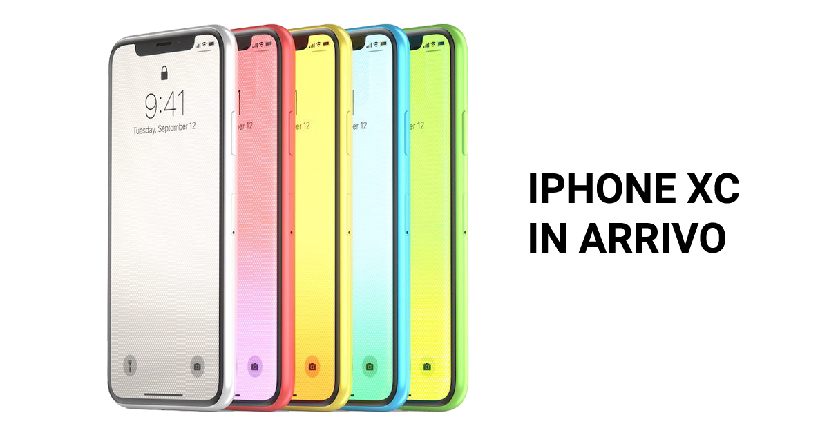 iPhone Xc nuovo iPhone in arrivo