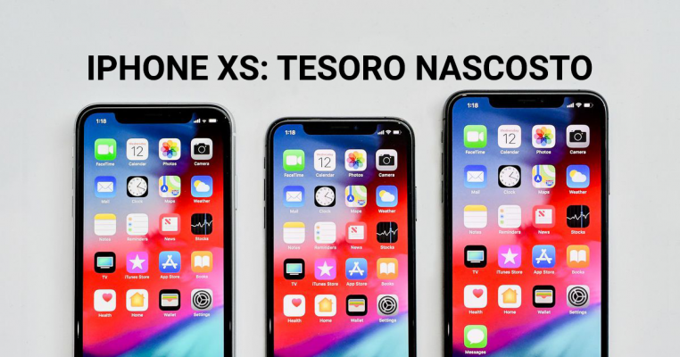 iPhone Xs tesoro nascosto