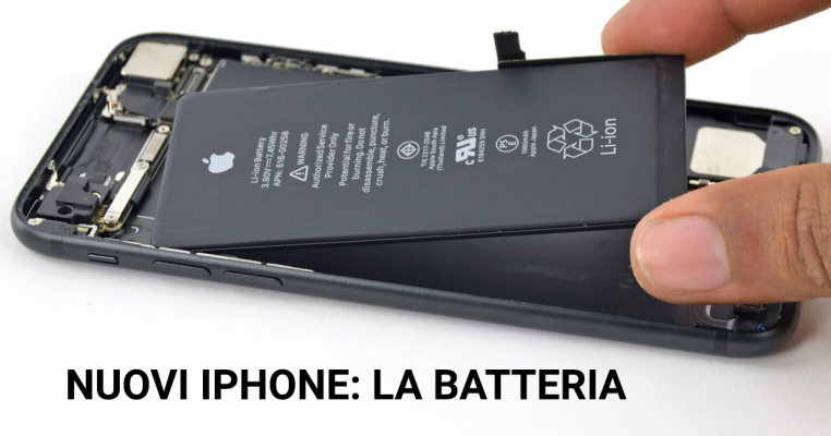 Nuovi iPhone come sarà la batteria