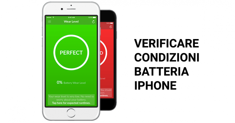 Come verificare condizioni batteria iphone