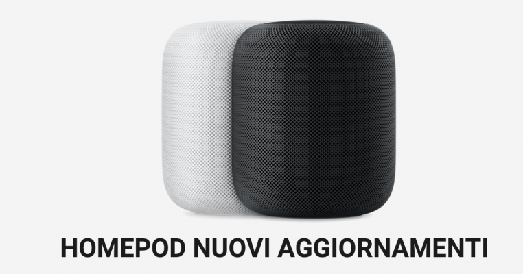 Homepod nuovi aggiornamenti
