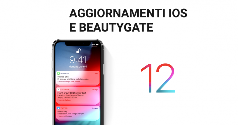 Ultimi aggiornamenti iOS e beautygate