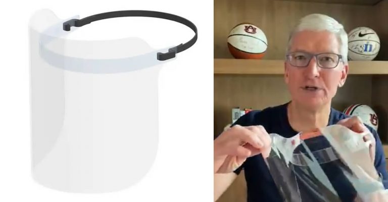 Coronavirus, Apple ora produce mascherine e visiere mediche