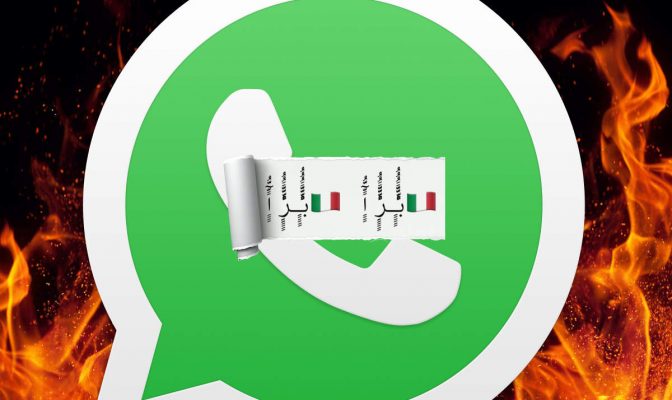 Messaggio Bandiera Italiana