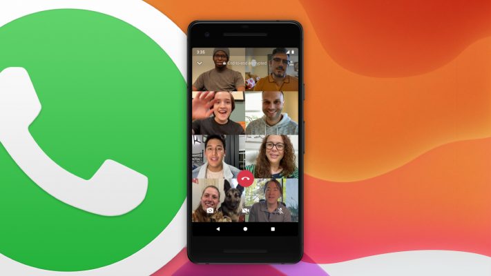 WhatsApp Video Chiamate Gruppo fino a 8 Persone