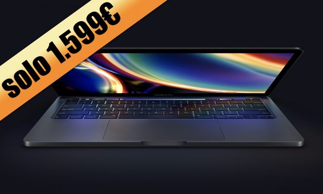 MacBook Pro 13" 2019: sconto di 500€ sul prezzo di listino