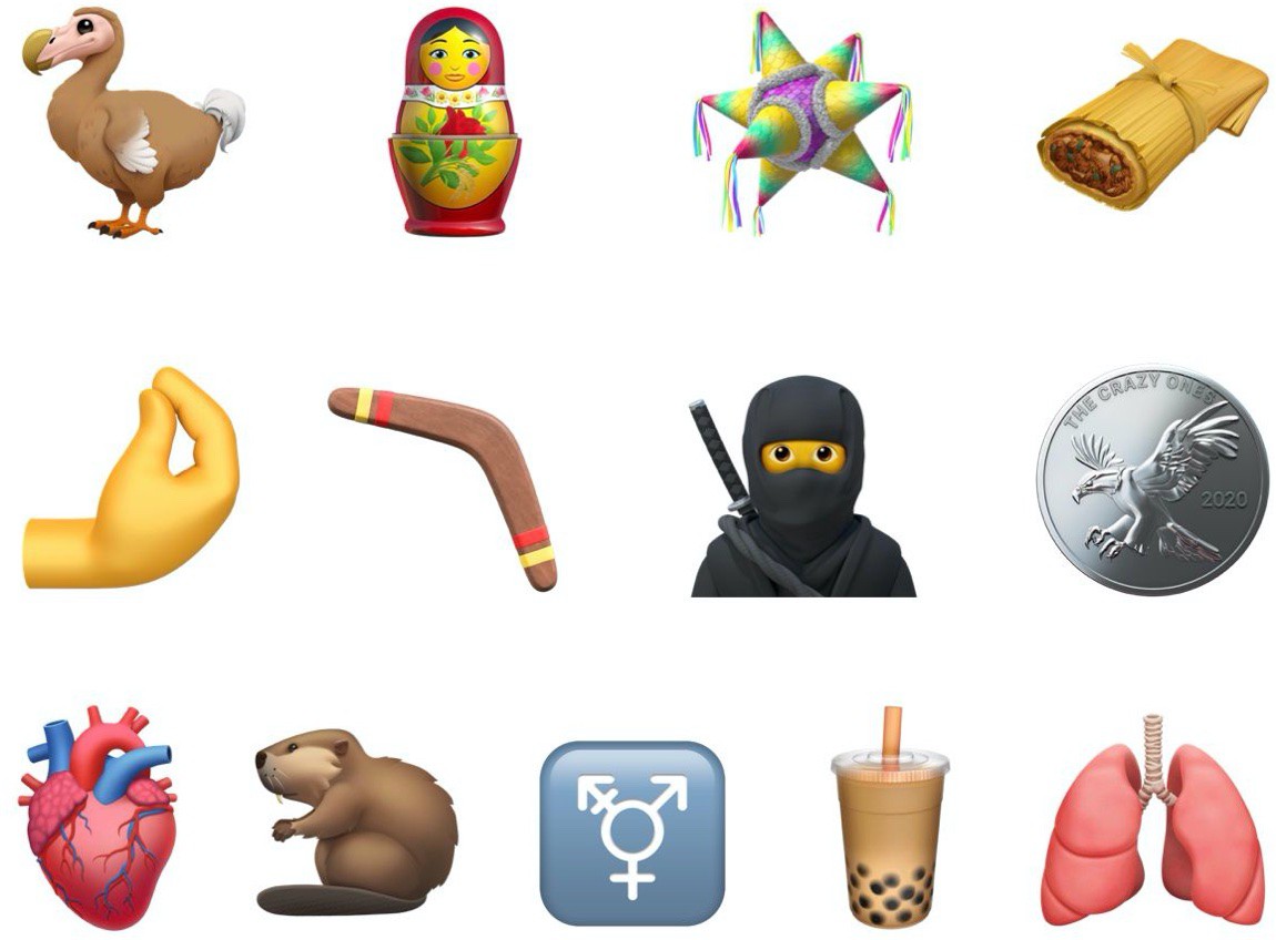 iOS 14, Nuovi Emoji in arrivo: gesto italiano, ninja, dodo e altri