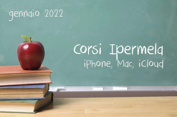 Corsi Ipermela su iPhone, Mac, iCloud: si parte dal 10 gennaio 2022